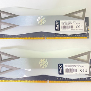 XPG RGB ram ddr4 3200 16기가 (8기가 2개) 코잇정품 as가능 이미지
