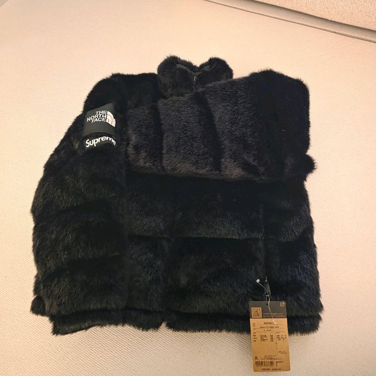 슈프림x노스페이스 슈노 퍼 눕시 블랙 S사이즈 이미지