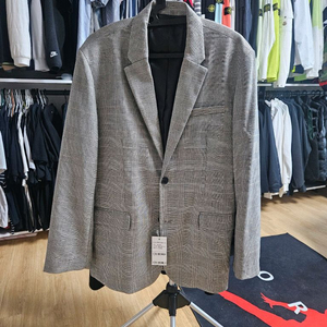 남성 체크 정장쟈켓(새상품) 이미지