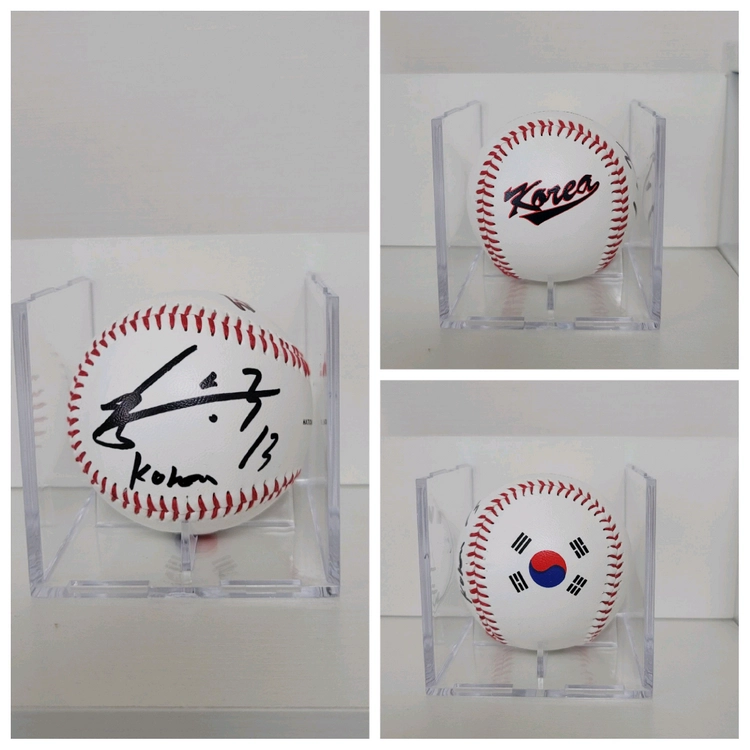 삼성라이온즈 (팀코리아) 박승규 선수 친필싸인볼 이미지