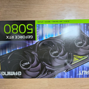 이엠텍 palit gamingpro RTX 5080 이미지