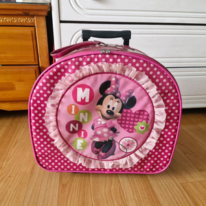 디즈니 미니마우스 여아용 여행용 소형 가방 캐리어 이미지