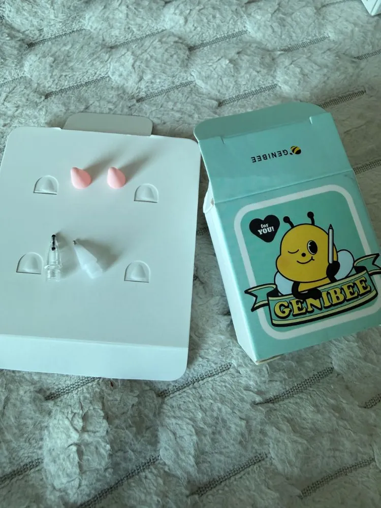 지니비 메탈펜촉 흑당펜촉 애플펜슬 호환 펜촉 이미지