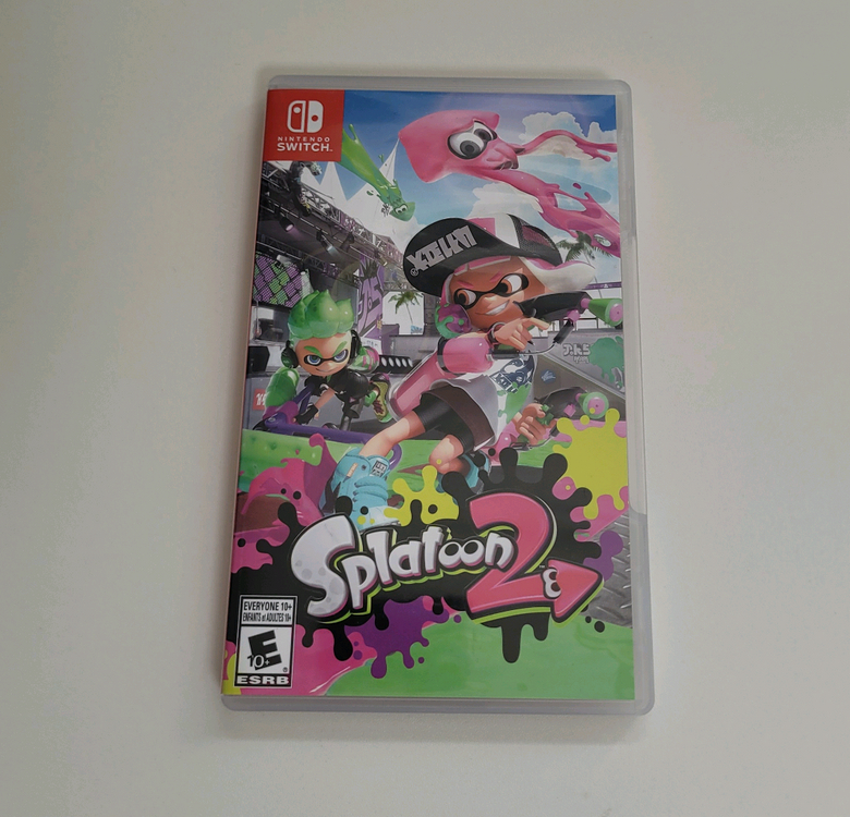 닌텐도 스위치 스플래툰2 북미판 닌텐도스위치 스플래툰 2 닌텐도칩 게임칩 이미지