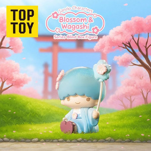 (미개봉)탑토이 산리오 벚꽃 화과자 사쿠라 피규어 리틀트윈스타 키키 가챠 굿즈 이미지