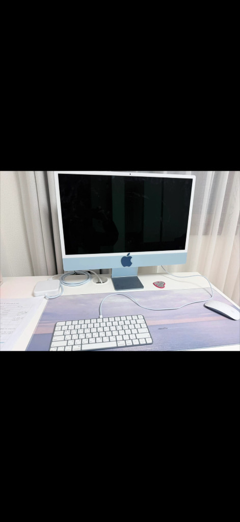 M3 아이맥 24인치 (AppleCare+ 27년까지) / 상태 최상 / 풀구성 이미지