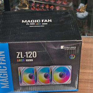 JONSBO ZL-120 3 IN 1 ARGB 120mm 팬 블랙 팝니다. 이미지