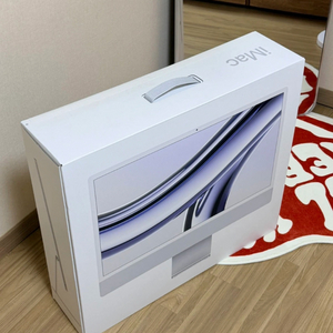 애플 아이맥 M3 512GB 풀세트 미개봉 / Apple 2023 아이맥 24 M3 이미지
