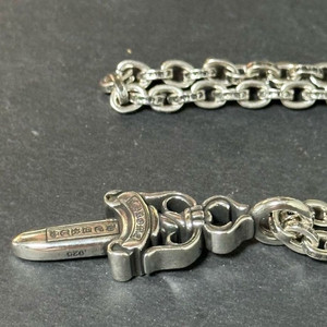 크롬하츠 페이퍼체인 목걸이+더블대거 팬던트 세트 이미지