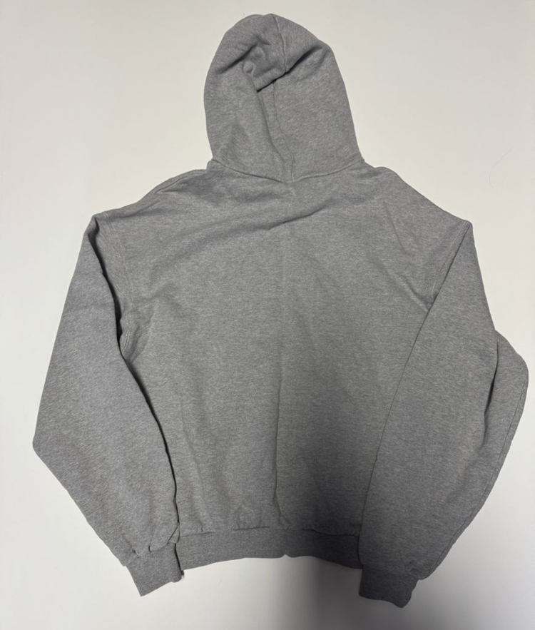 공용!! 우알롱 WAL 로고 오버핏 헤비 코튼 후드티 M 이미지