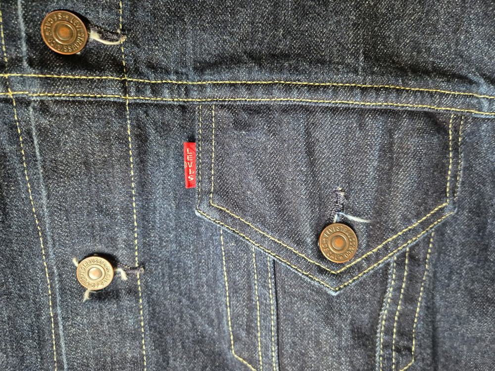 LVC 리바이스 557 XX 데님 자켓 이미지