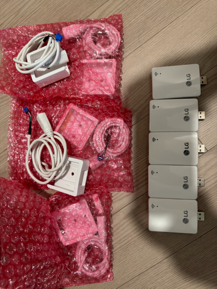 LG에어컨 와이파이 ThinQ 모뎀 핸드폰 제어 이미지