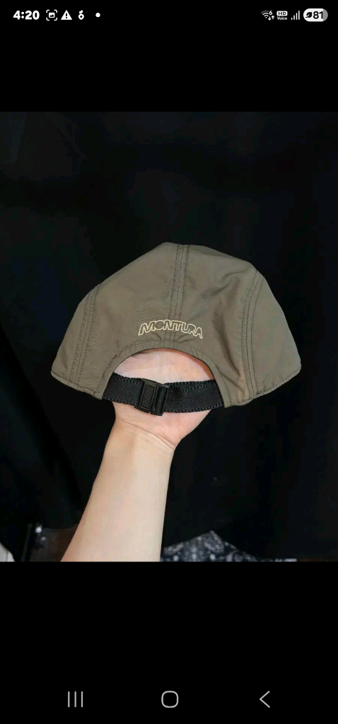 몬츄라 아이보리 자수로고에 캡 이미지