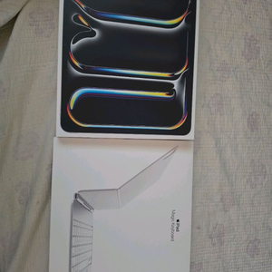 아이패드 프로 13 M5 256GB 실버 + 매직키보드 흰색 애플케어 이미지