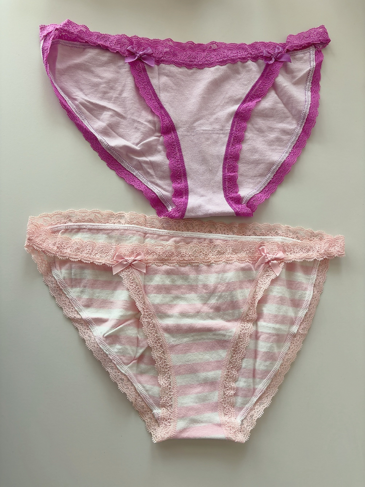 빅토리아시크릿 2 컬러 여성속옷 S 팬티 이미지