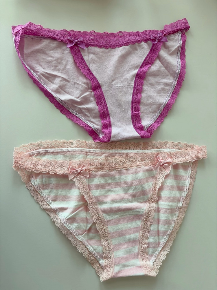 빅토리아시크릿 2 컬러 여성속옷 S 팬티 이미지