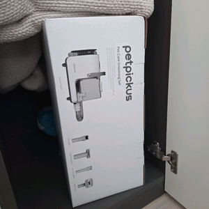 펫픽어스 강아지 진공 빗 바리깡 그루밍 세트 새상품 이미지