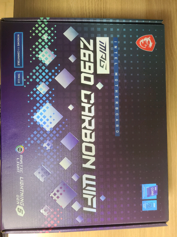 i7 13700kf CPU + msi z690 카본 wifi 이미지