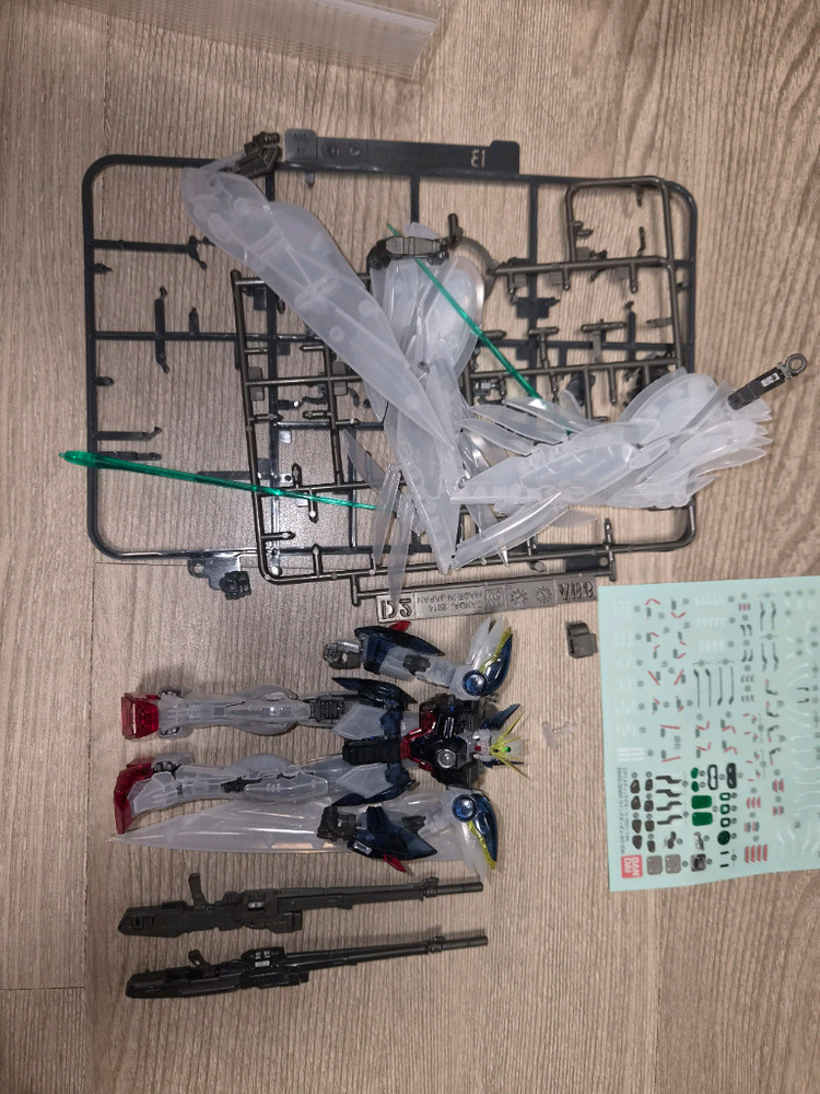 RG윙제커 클리어버전, RG엑시아 외 정크 이미지