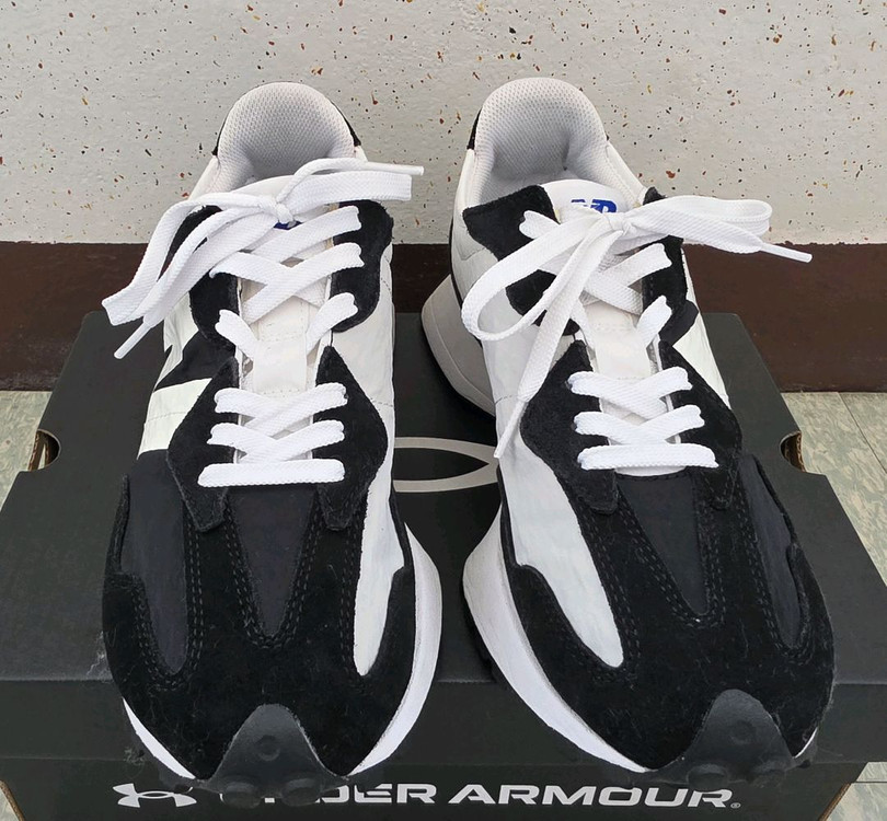 뉴발란스 327 블랙 남성용 데일리 운동화 스니커즈-265 이미지