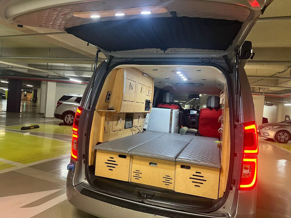 스타랙스 디젤 캠핑카(이동형업무차) 이미지