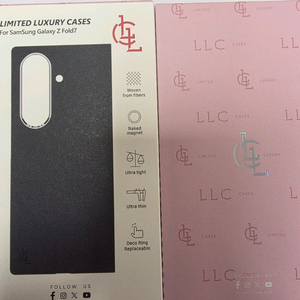 폴드7 llc케블라 아라미드 전후면 판매합니다 이미지