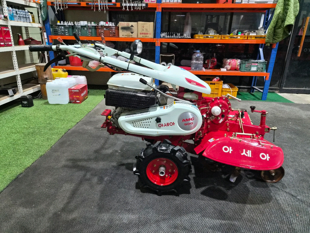 아세아 관리기 AMC900(신형)관리기 판매 합니다밭농사에 꼭 필요한 미쓰비시 엔진 관리기입니다 이미지