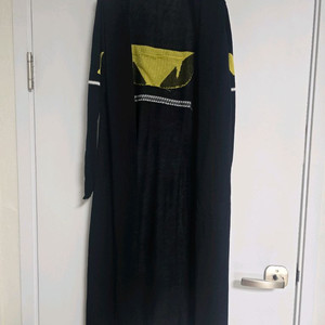 (새제품) 여름용 롱 가디건 프리사이즈 블랙 이미지