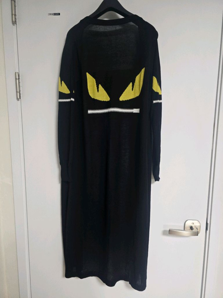 (새제품) 여름용 롱 가디건 프리사이즈 블랙 이미지