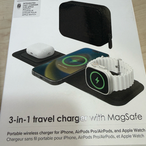 mophie 3in1 트래블 패드 맥세이프 충전기(애플 매장) 이미지