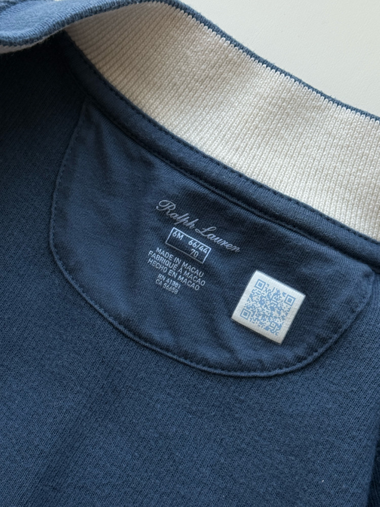 폴로베이비 폴로랄프로렌 남아 우주복 바디수트 6m 이미지