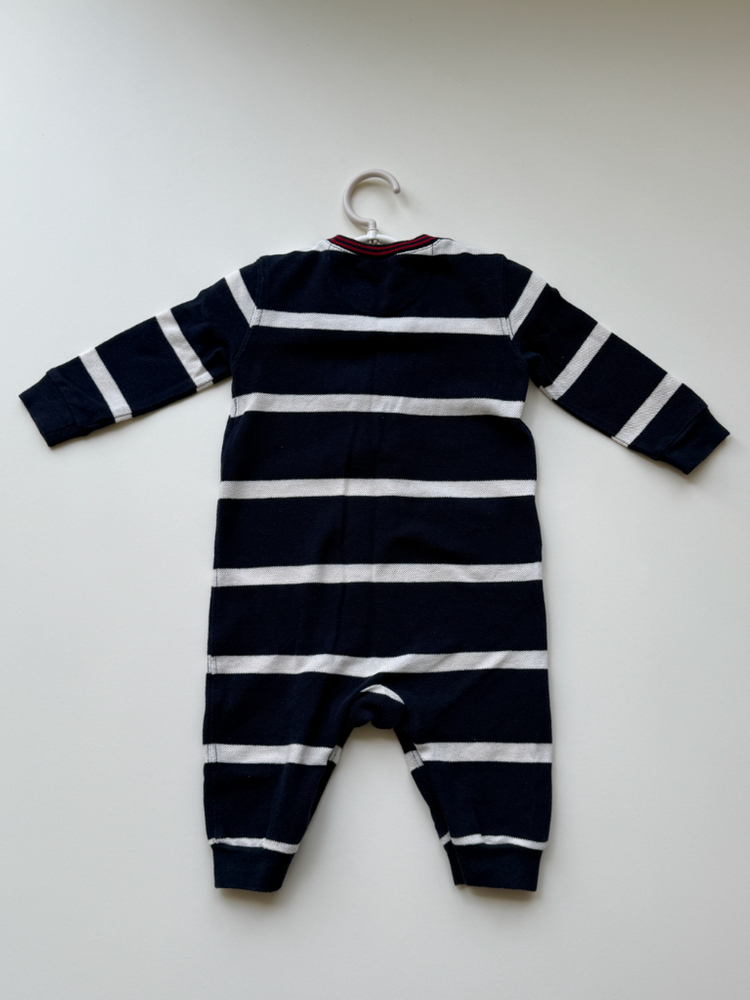 폴로베이비 폴로랄프로렌 남아 스트라이프 바디수트 6m 이미지