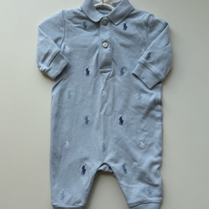 폴로베이비 폴로랄프로렌 포니 소프트 코튼 커버올 3m (신생아부터 가능) 이미지