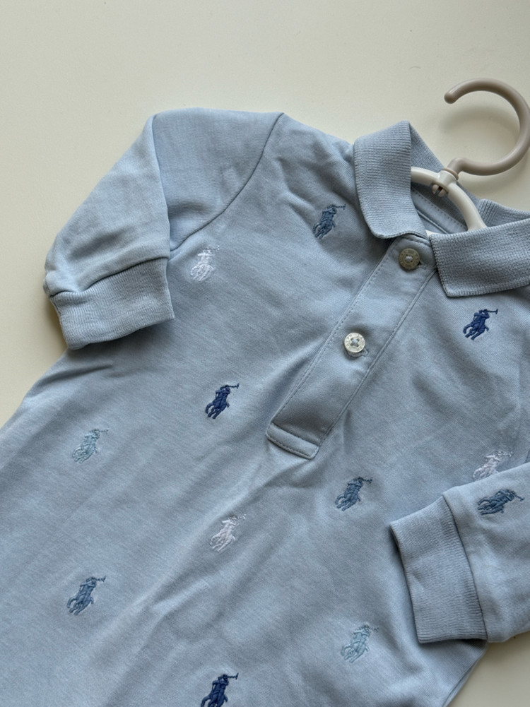 폴로베이비 폴로랄프로렌 포니 소프트 코튼 커버올 3m (신생아부터 가능) 이미지