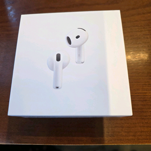 네고X )에어팟 4세대 노이즈캔슬링 미개봉 새제품 (2대있음) 이미지
