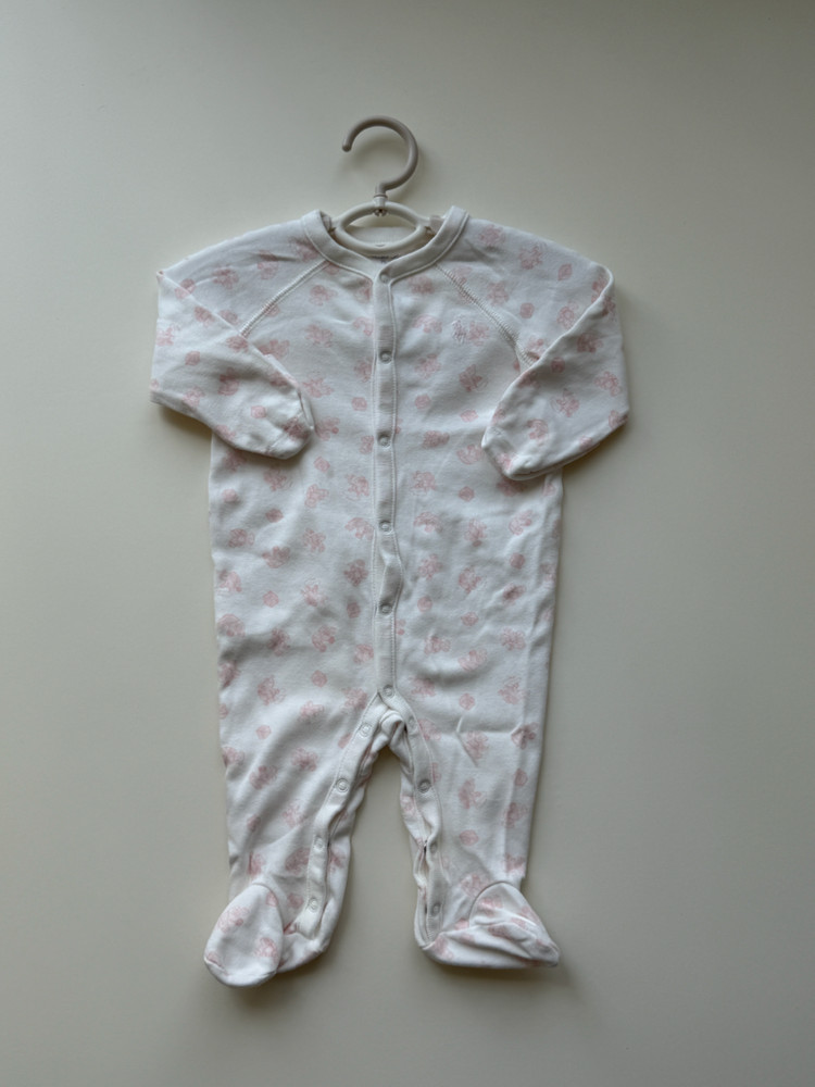 폴로베이비 폴로랄프로렌 여아 우주복 바디수트+후드집업 3m 일괄 (신생아부터 가능) 이미지