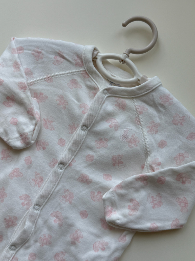 폴로베이비 폴로랄프로렌 여아 우주복 바디수트+후드집업 3m 일괄 (신생아부터 가능) 이미지