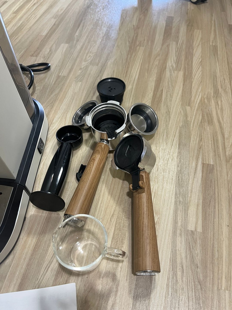 오르테 커피머신 화이트 베이지 ock-351a 에스프레소 4 in 1 이미지