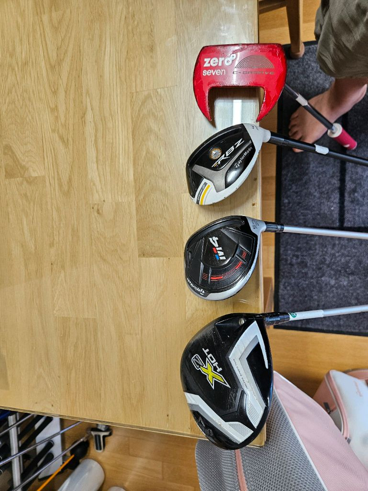 여성용 테일러메이드 M4 풀세트 및 신품캐디백 세트 이미지