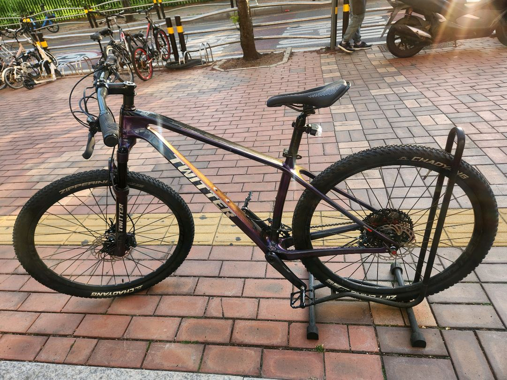 풀 카본MTB자전거 판매 교환 대차 이미지