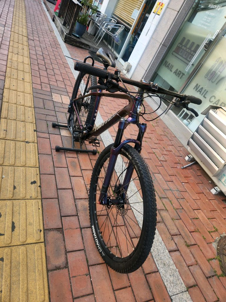 풀 카본MTB자전거 판매 교환 대차 이미지