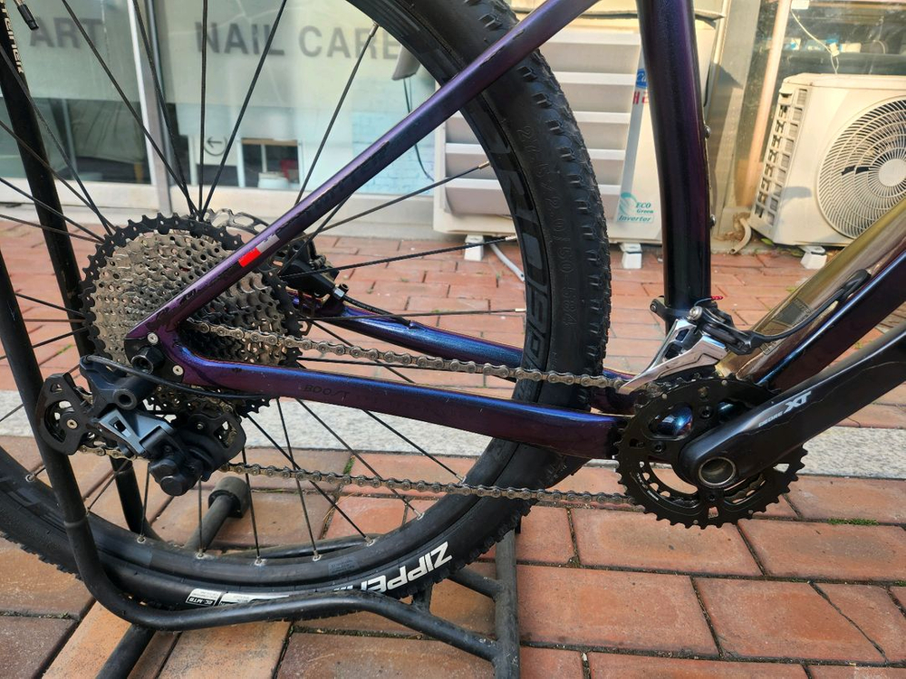 풀 카본MTB자전거 판매 교환 대차 이미지