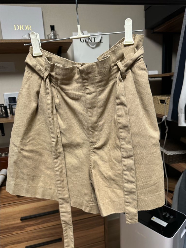 로엠 리본 반바지 베이지(28) 이미지