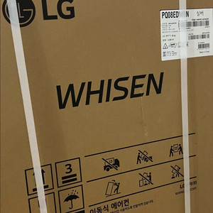 LG 휘센 이동식 에어컨 새상품 PQ08EDWBN 이미지