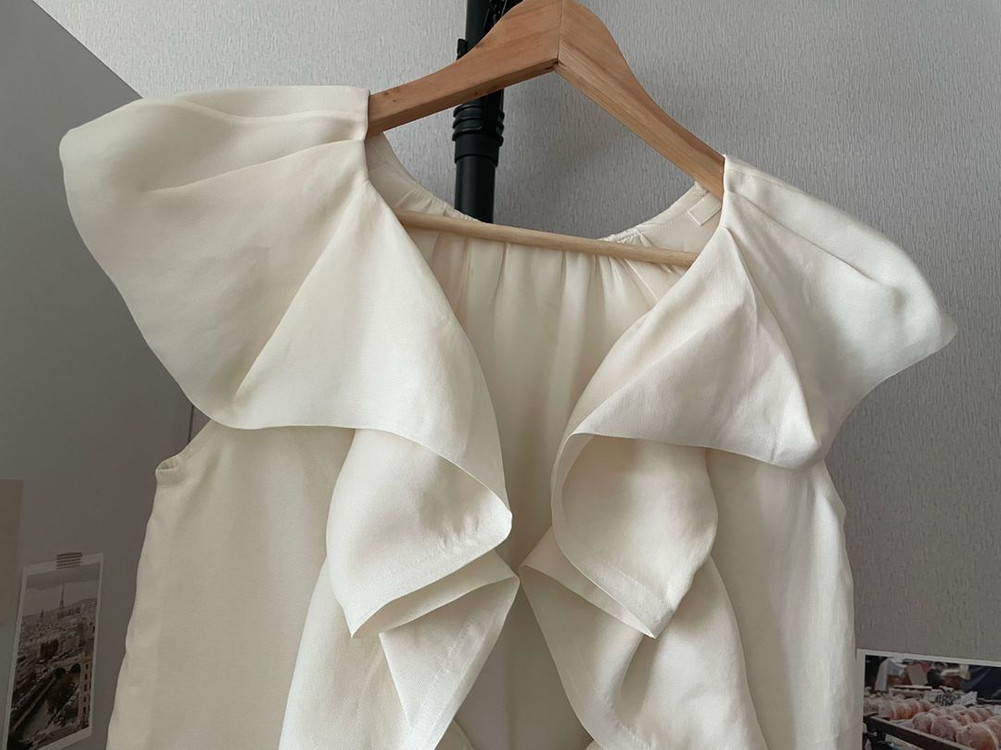 정품 랑방(Lanvin)실크 드레스 it38 이미지