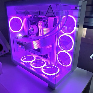 7800X3D + 4070Ti + NZXT 튜닝본체 (케이스제외 풀박/화이트감성) 이미지