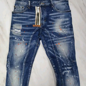 [정품 남성용 48 32~33인찌) 디스쿼어드2 바이커진 청바지 바지 (아미리 발망 크롬하츠 에디하디 머큐리) 이미지