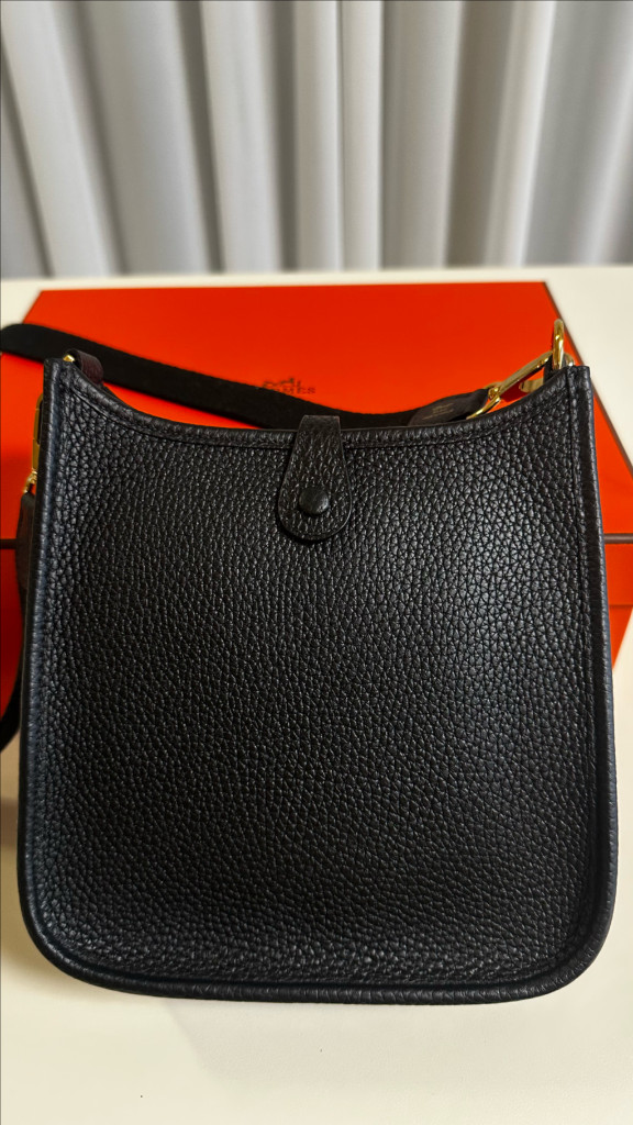 에르메스 미니 에블린 블랙 이미지