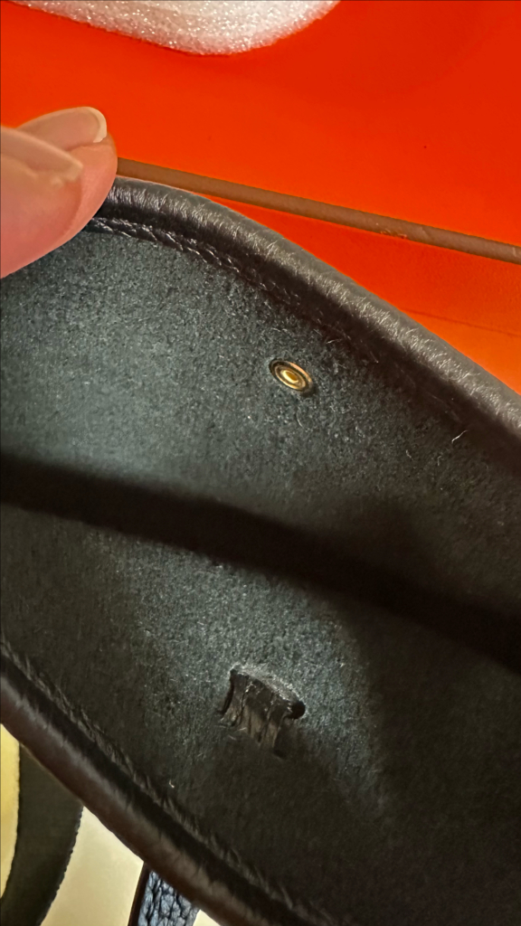 에르메스 미니 에블린 블랙 이미지