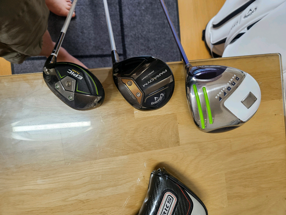 여성용 캘러웨이 로그st 골프채 세트 신품급 이미지